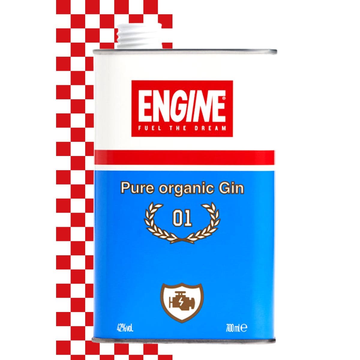 Engine Pure Organic Gin 700 ml Drinkevolution.de